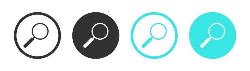 edit Loupe icon. Create modify Loupe sign button. Loupe icon. Vector.