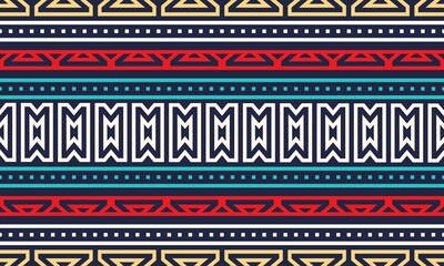 Ethnic seamless pattern traditional.