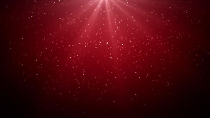 hot red particle rain background video