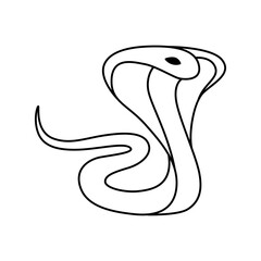 Cobra Icon Vector On Trendy Design.
