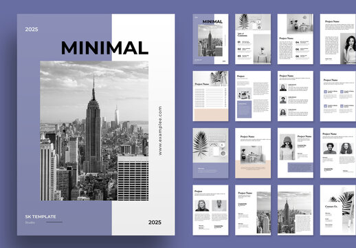 Minimal Brochure Layout