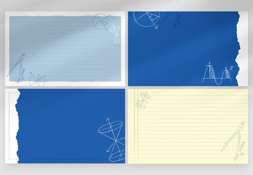 Math Education Presentation Backgrounds