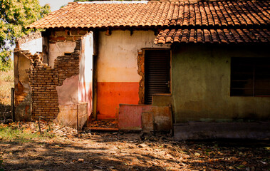 old abandoned house