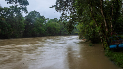 Río Cahabón, Lanquin, Alta Verapaz. Guatemala.