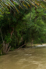 Río Cahabón, Lanquin, Alta Verapaz. Guatemala.