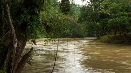 Río Cahabón, Lanquin, Alta Verapaz. Guatemala.