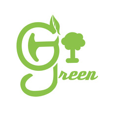 eco friendly logo go green