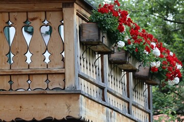 wooden Balcony