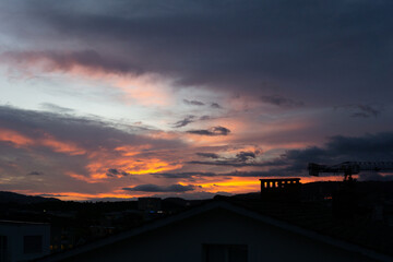 Sunset over Schlieren 