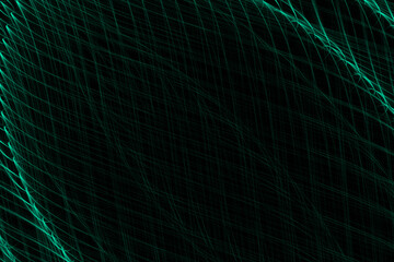 Fractal perspective background - abstract 3d illustration. Chaos strokes and light effects. Science fiction or virtual reality concept. Abstract science fiction or future technology bakground.