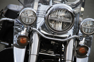 Classic american motorcycle