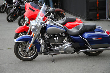 Obraz na płótnie Canvas Classic american motorcycle