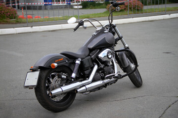 Fototapeta na wymiar Classic american motorcycle