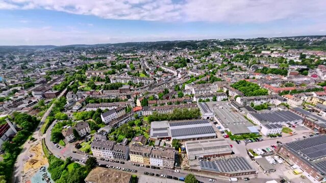 Ehrenberg Wichlinghausen Pano Turn Barmen to Elberfeld