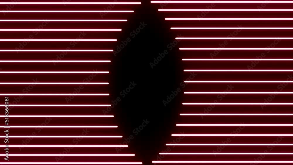 Aufkleber black background with red lines. design. red lasers shining parallel to each other creating a patter