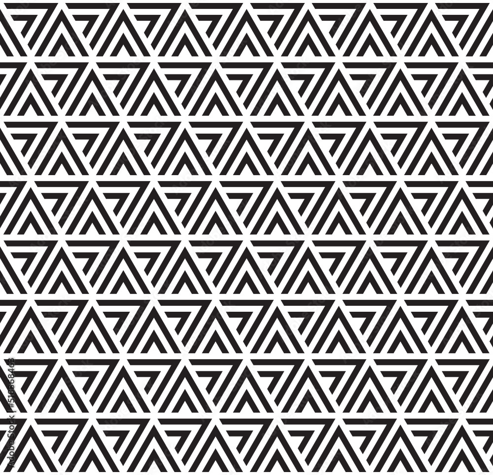 Wall mural vector seamless texture. modern geometric background with hexagonal tiles.