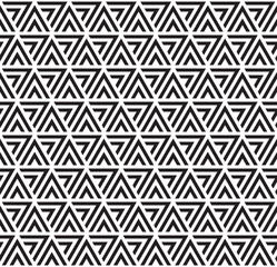 Vector seamless texture. Modern geometric background with hexagonal tiles.