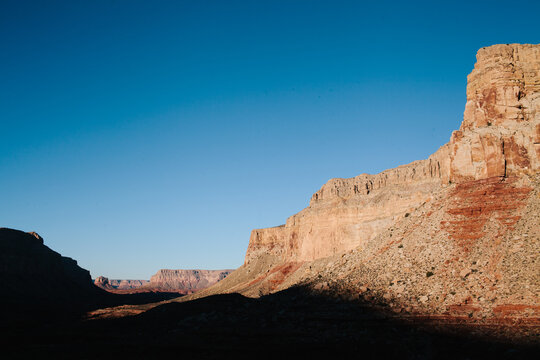 Rocky desert landscape in California