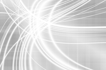 White technical pattern with white line motion backdrop wallpaper. Clean Grey geometric background.