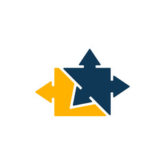 Puzzle Logo Template Design Vector, Design Concept, Creative Symbol, Icon