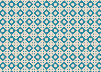 Obraz premium Geometric shapes seamless pattern