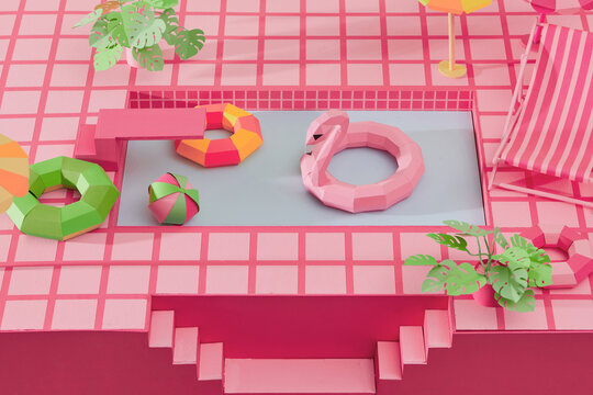 Summer vacation or trip concept