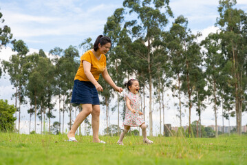 happy day with mother