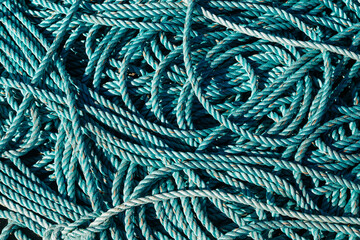 Blue rope