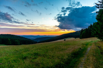 Sommerspaziergang durch die schöne Natur des Thüringer Waldes - Thüringen