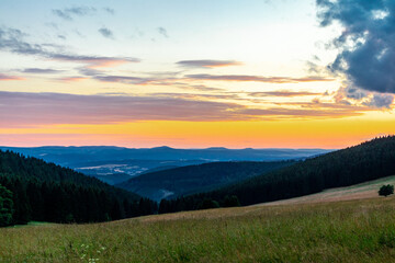 Sommerspaziergang durch die schöne Natur des Thüringer Waldes - Thüringen