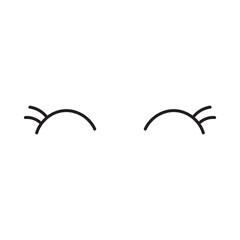 Eyes hand draw style for your character design. Vector 10 eps