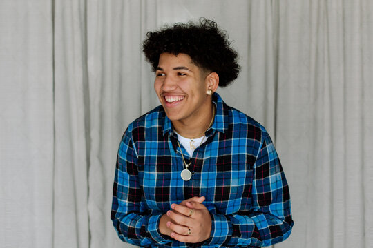 Smiling young man