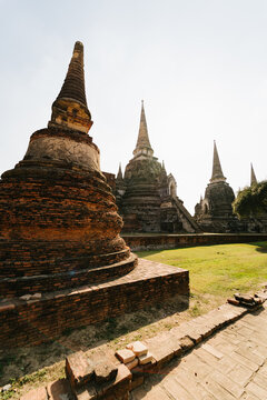A temple in Ayutthaya, Thailand