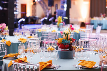 Table decor and design for special occasions and festive events 