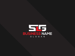Premium SLG Logo Letter Vector Art, Colorful SL s l g Logo Icon With Creative Three Letter Flat Image Design For Company