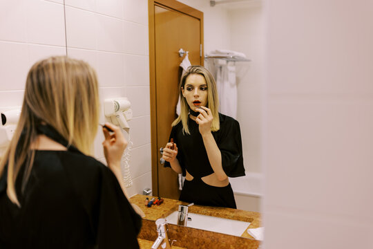 Young transgender person ready for the date