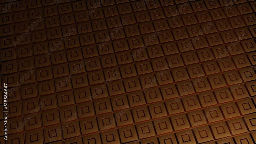Poster square and round light bulbs. design.orange lanterns illuminate and then fade into abstraction.