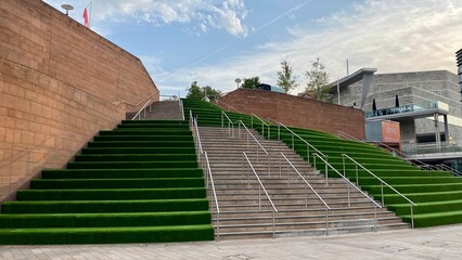 stairs in the town, Liverpool, UK