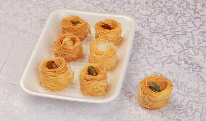 traditional Arabic Baklava dessert sweet