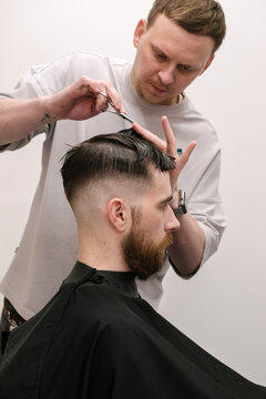 barber haircut for men