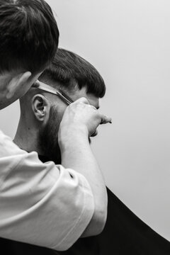 barber haircut for men