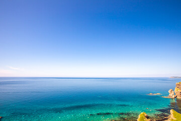 北海道　積丹半島・神威岬の風景
