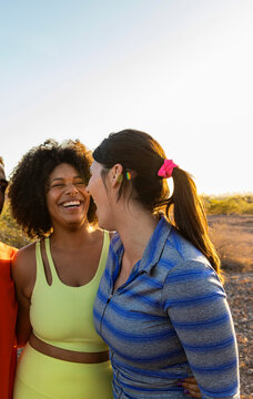 Good times and laughs with Gen z  friends hiking together in Arizona 