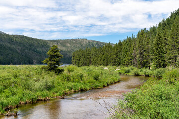 Fototapeta na wymiar Colorado nature landscape