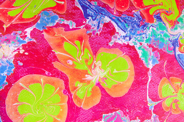 Colorful psychedelic art print  nº3