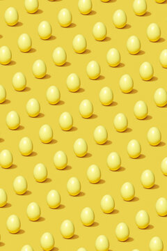 Yellow eggs pattern