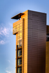 office building in the city