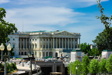 front view of House of Representative,  Washington, DC, USA