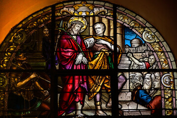 Jesus with potius pilate, Catedral de Salta