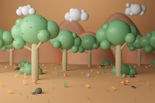 3d landscape